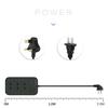 T24 2m 3000W 6 Plugs + PD + 4-USB Ports Multifunctional Flame-Retardant Socket With Switch