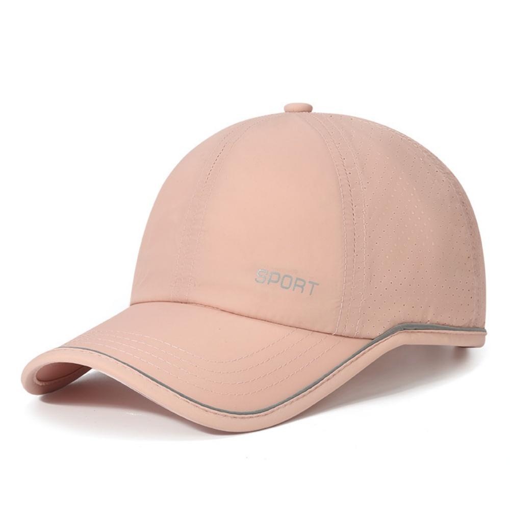 New Summer Lightweight Perforated Breathable Quick-Dry Adjustable Baseball Cap, Unisex for Hiking and Sun Protection Outdoor