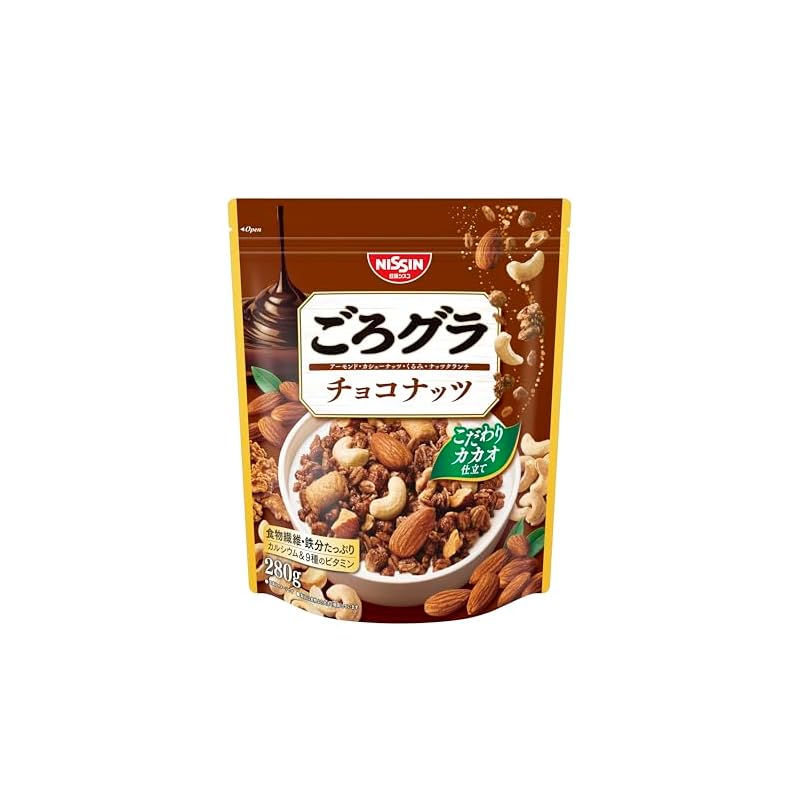 Nissin Cisco Gorogra Chocolate Nut 280g