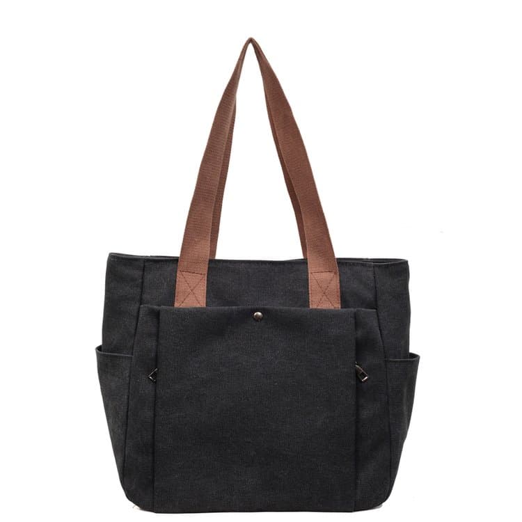 Large capacity canvas tote bag women's shoulder bag
