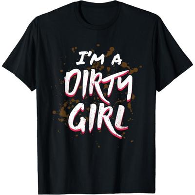 Mud Run Shirts for Women Girls Runners Tee Mud Running Team T-Shirt