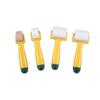 Multi-Size Wallpaper Seam Roller, Non-Slip Handle Wooden & Plastic Pressure Roller For Wallpaper Installation Wall Covering Smoothing Tool