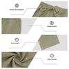 Men's European & American Linen Short Sleeve Shirt and Long Pants Set for Summer