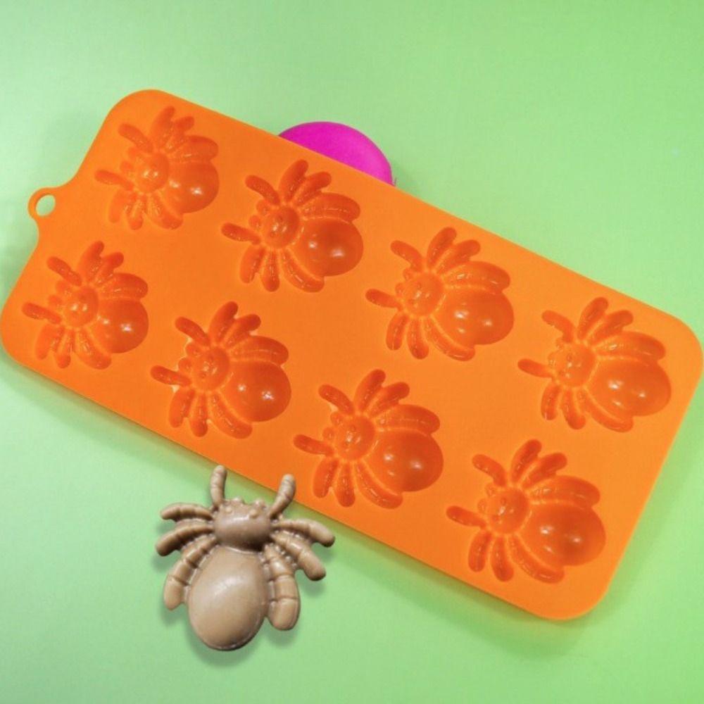 6 Cavity Witch Broom Cookie Mold DIY Mousse Cake Mould Bakeware Finger Biscuit Mold  Resin