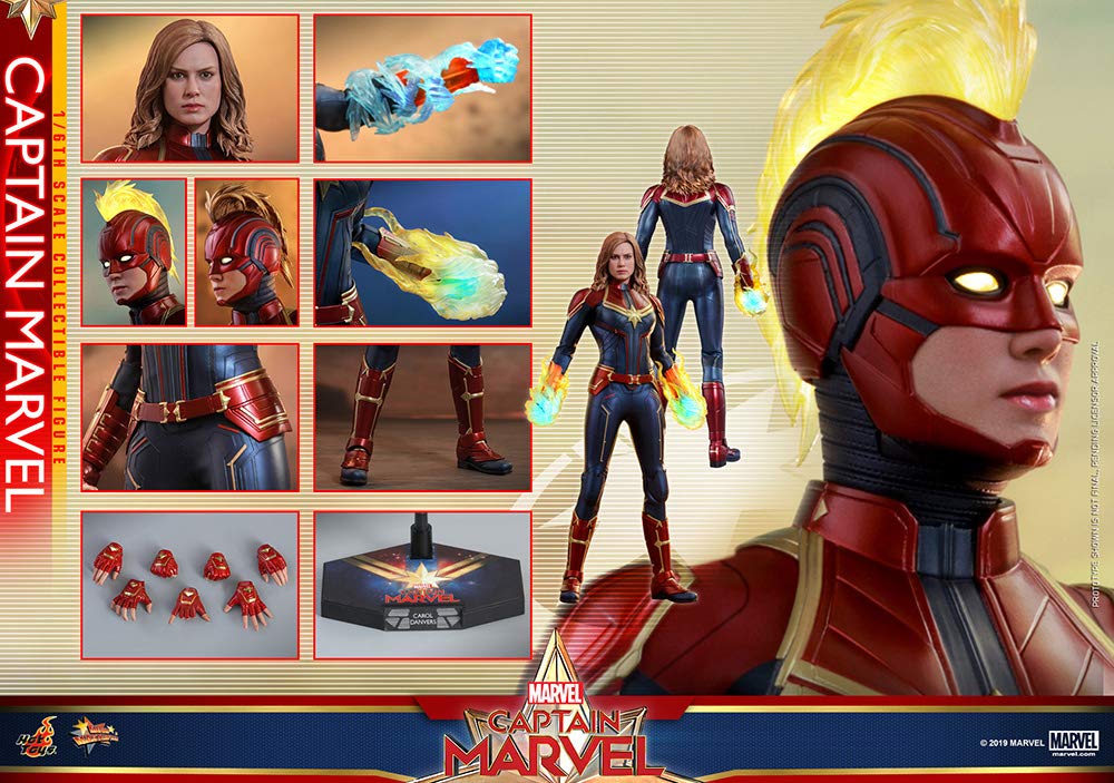 Scale Figure Captain Marvel [Movie Masterpiece] "Captain Marvel" 1/6