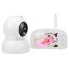 Baby Monitor 5in HD Screen 2.4GHz Wireless Digital Infrared Night Vision 100?240VEU Plug