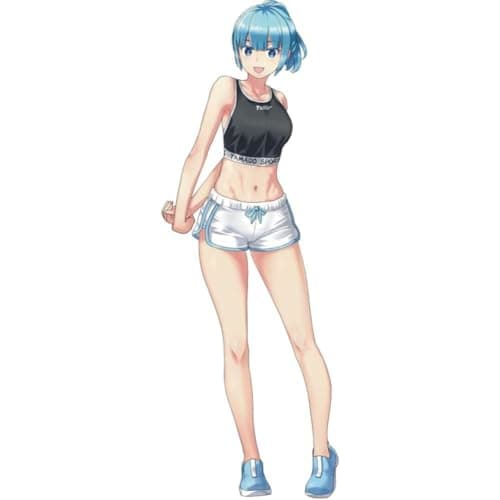 Hasegawa 1/12 Egg Girls Collection No. 49 Maiyuki Sara (Sportswear) Unpainted Resin Kit SP661 (Person)