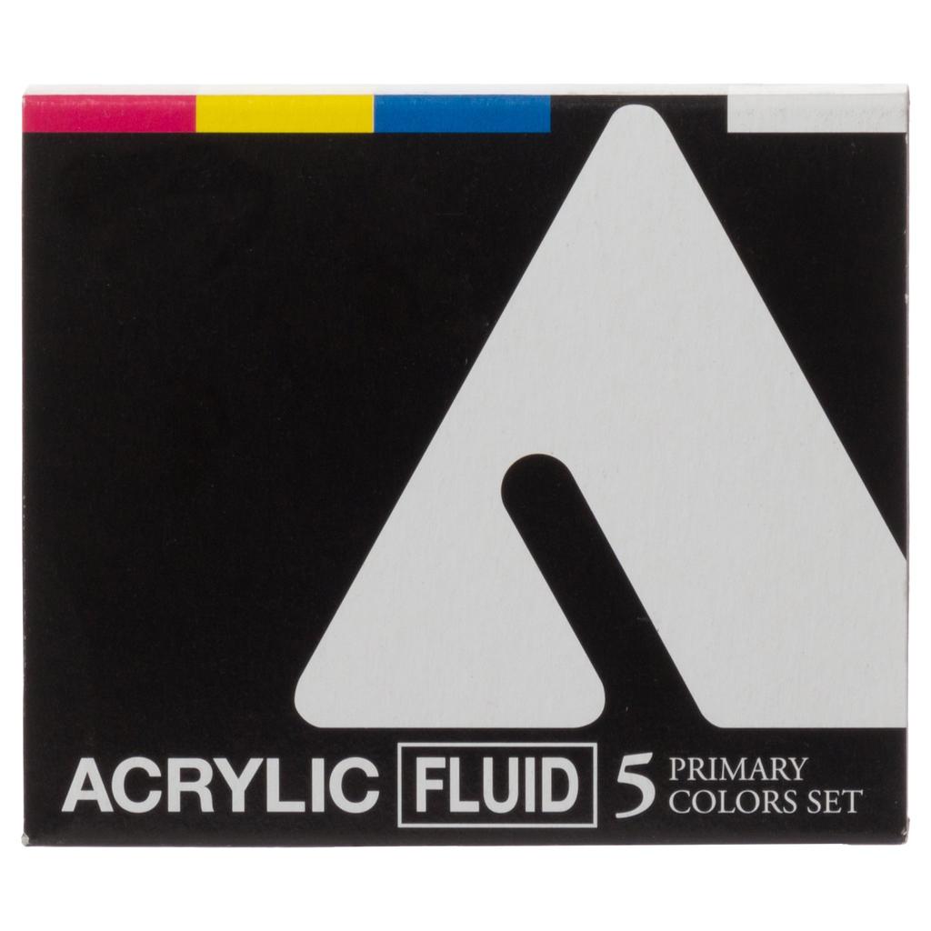 Holbein Acrylic Color AF192 35ml Primary Set 15192 [Fluid] 5-Color