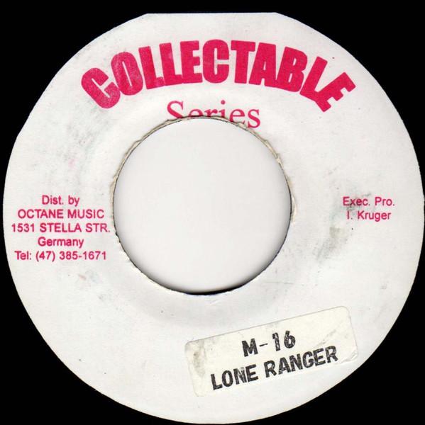

7-дюймовая пластинка LONE RANGER M16 NONE Коллекционная Серия Германия Регги Ска Даб Б/у