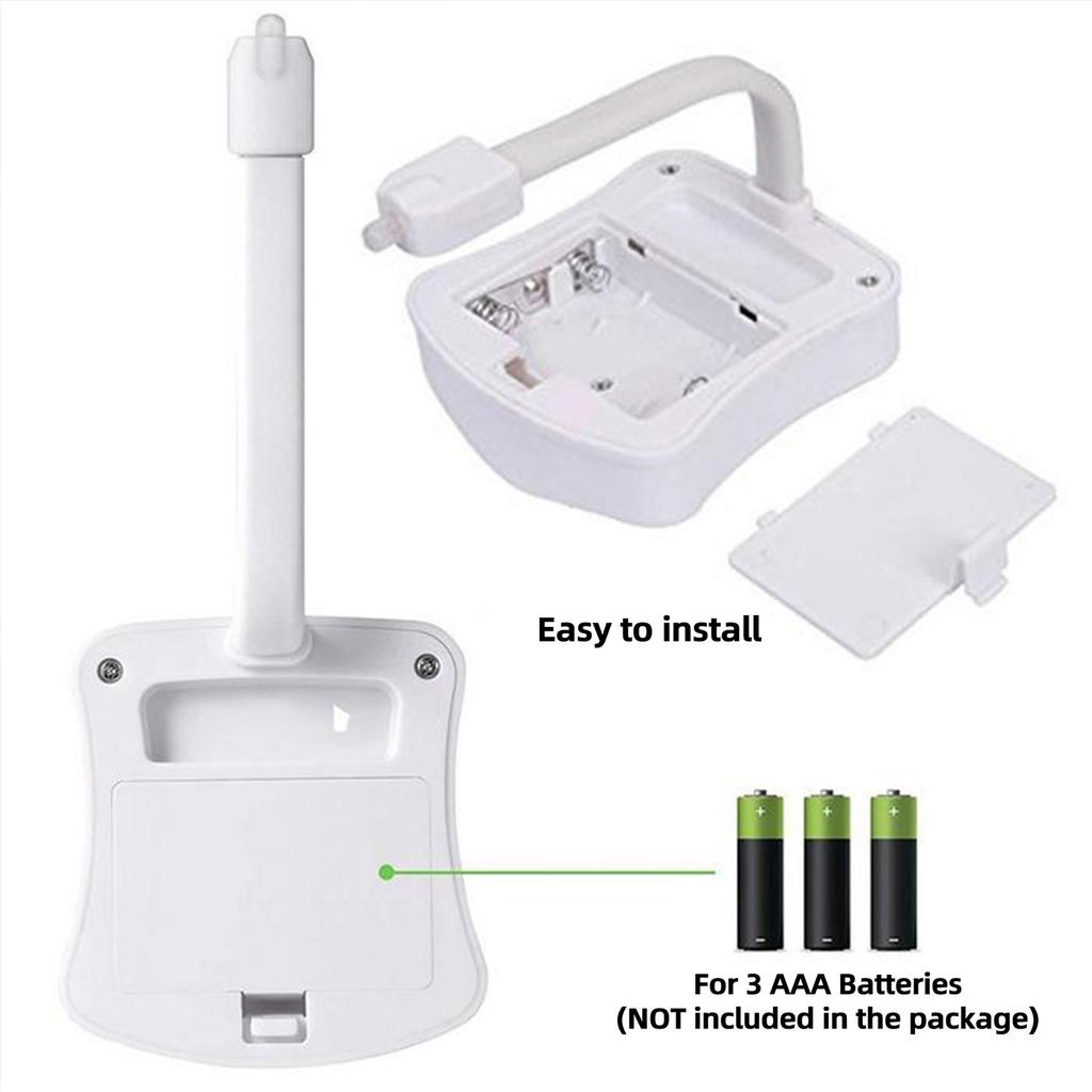 8/16 Color Changing LED Toilet Seat Night Light Sensing Light Intelligent Motion Sensor WC LED Light Sanitary Decoration Light