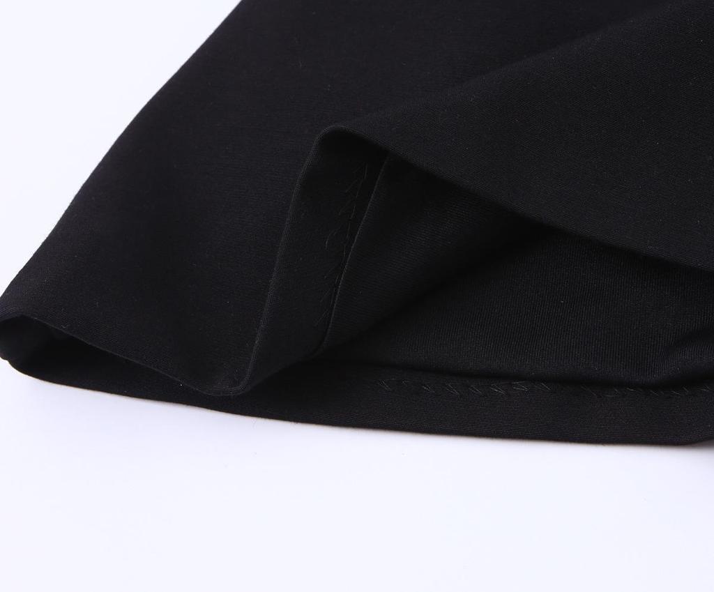 2025 Autumn Women's European & American Style Solid Color Top with Back Bow