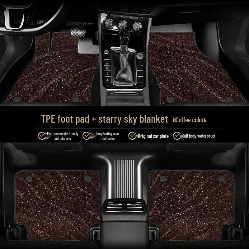 BYD Car Floor Mats for Qin PLUS, Yuan UP, Sea Lion, Seal 06/05, Song PRO, Seagull, Dolphin, Yuan PLUS