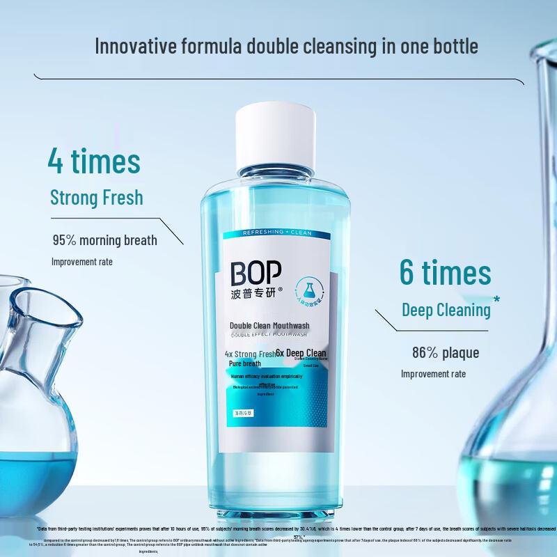 Bop Fresh Breath Oral Care Mouthwash