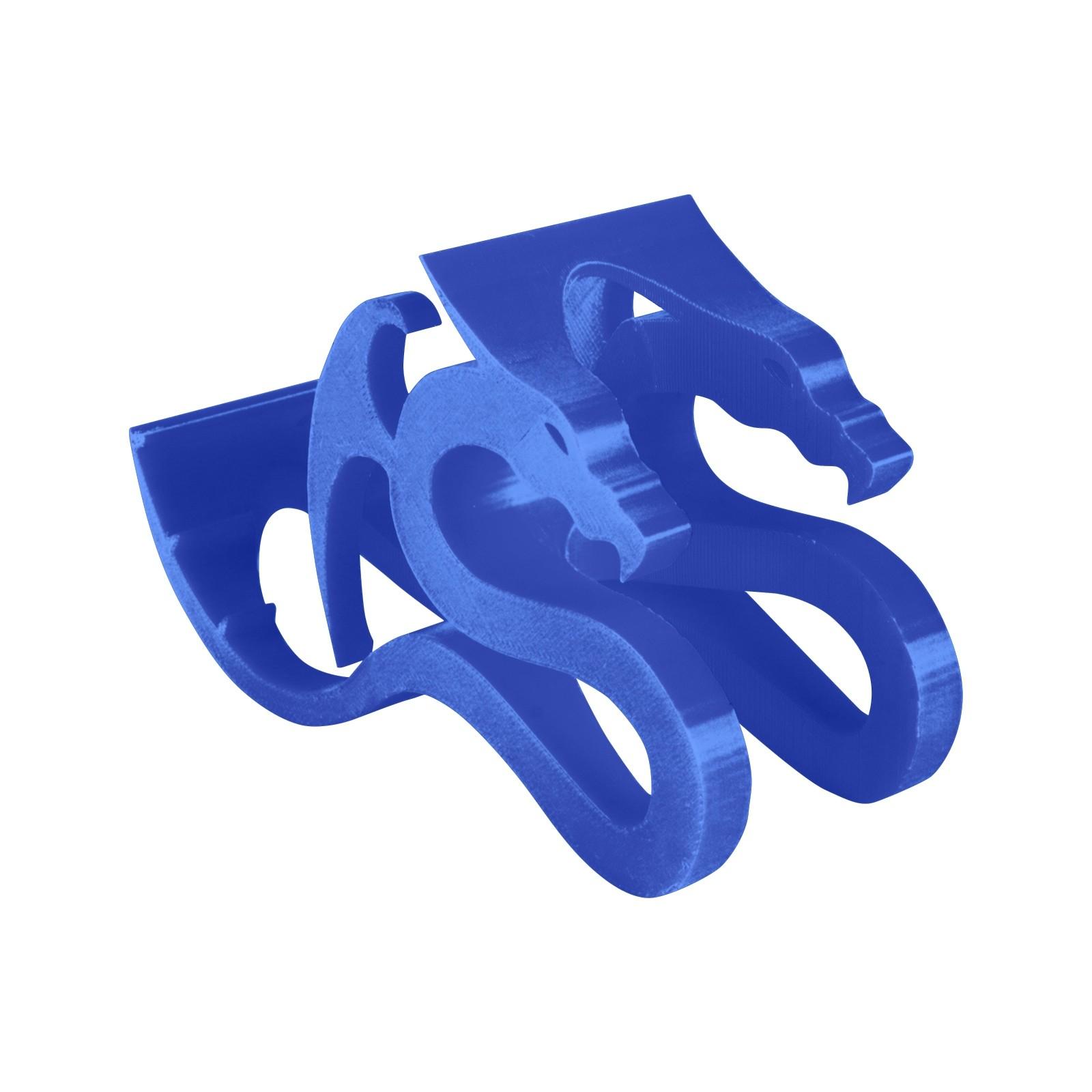 

3D-печатный крутой держатель для телефона с изображением двойного летающего дракона, подходящий для телефонов и планшетов One Size