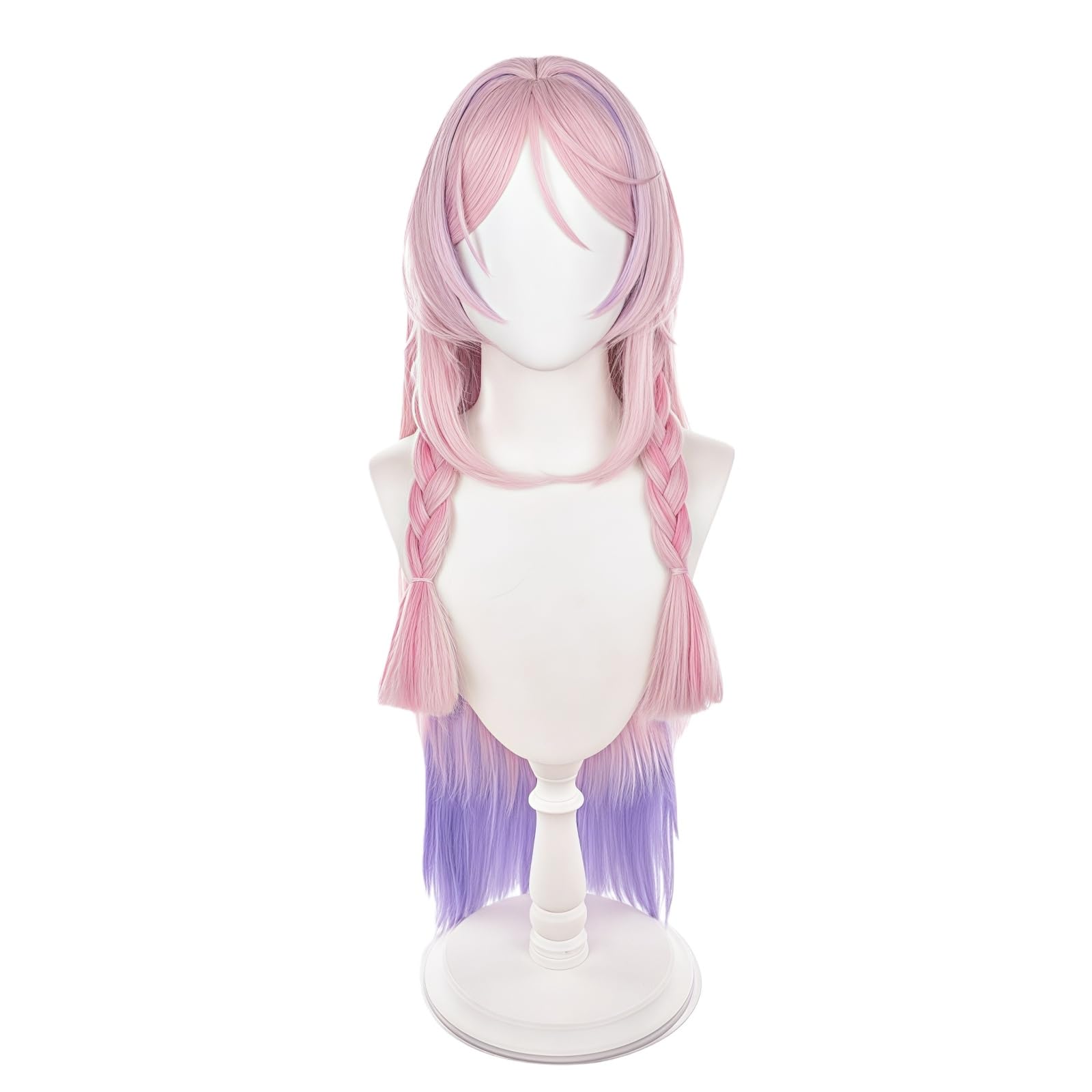 NOKIJP Citrali Wig Genshin Impact Cosplay Heat Resistant Wig Silky Smooth Easy to Style Genshin Impact Nata Citrali Shiroboshi Kokuyo Mysterious Smoke