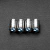4pcs automobile metal logo wheel bracket valve core pad for BMW E36 E39 E46 E60 E90 E90 F1 F30 g20 g21 g30 g11 f15 x6. fszp41