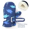 4-8 Years Windproof Children Skiing Gloves Waterproof Mittens Winter Warm Gloves  for Kids Toddler