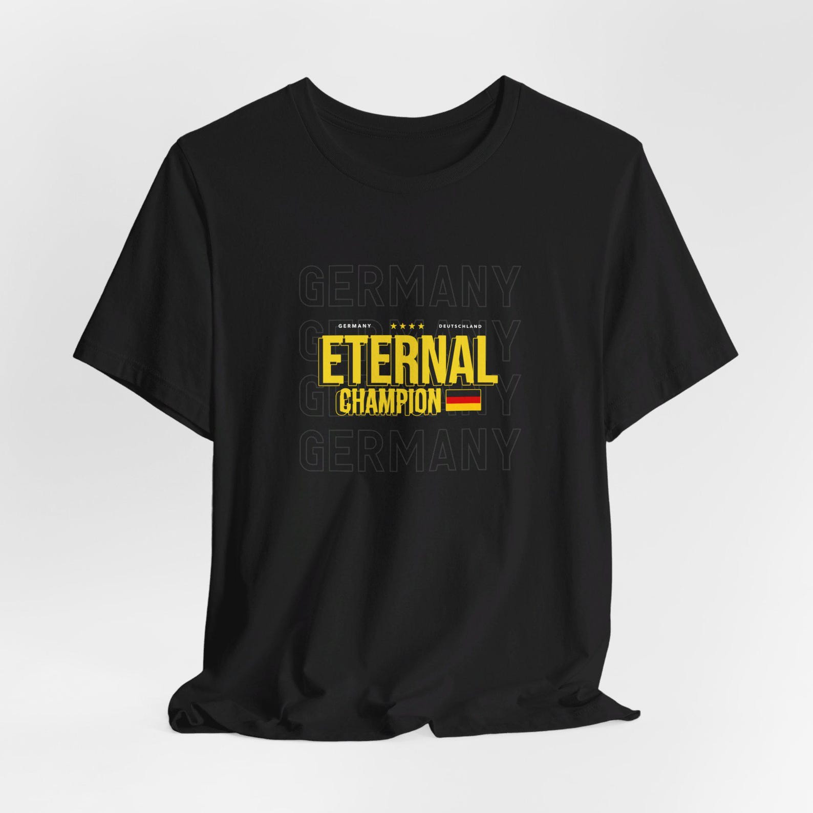 Germany Eternal Champions T-shirt: World Cup Football Legacy 4XL