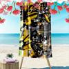 Steelers Spieler Print Strandtuch, Großes Weiches Schnelltrocknendes Handtuch für Strand Camping Schwimmen