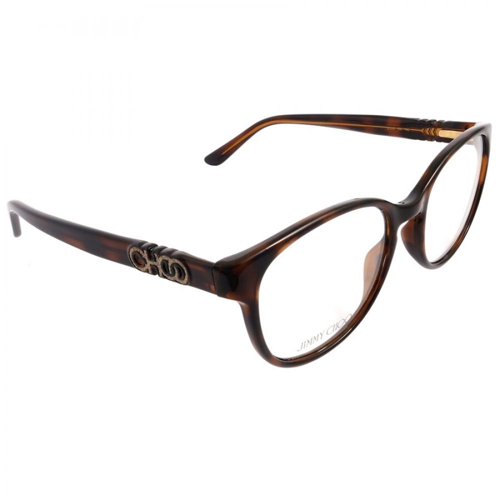 Jimmy Choo Demo Round Ladies Eyeglasses Jc240 0086 52
