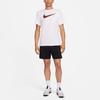 Nike T Shirts Men's White Crew Neck Moderate FJ2465-100