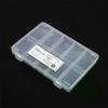 23.5*16.5cm Transparent Car Model Storage Box 10 Grids Toy Dustproof Organizer Case For Diecast Vehicles And Models