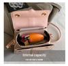 Damen 2024 Mode Kleine Quadratische Handtasche - Retro & Vielseitig, Einfarbige Schulter- oder Umhängetasche