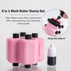 Portable Mathematics Practice Roller Stamper Educational Math Teaching Aid For Classroom Math Practice Worksheets