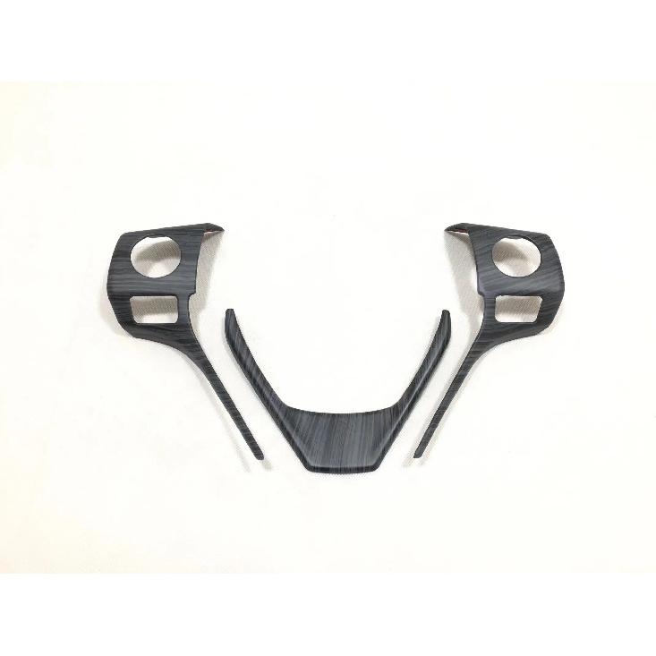 For Toyota RAV4 2014 2015 2016 2017 2018 ABS Chrome Steering Wheel Buttons Cover Trim Decoration Sticker Car Styling Accessories