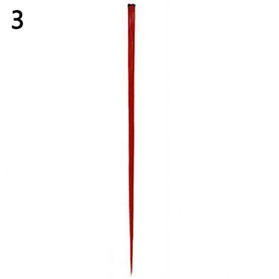 Damers Flerfärgade Långa Raka Syntetiska Clip In On Hårförlängningsbit