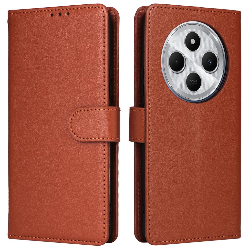 For Xiaomi Poco C75 4G/Redmi 14R 5G/14C 4G Case Wallet Stand View PU Leather Phone Cover