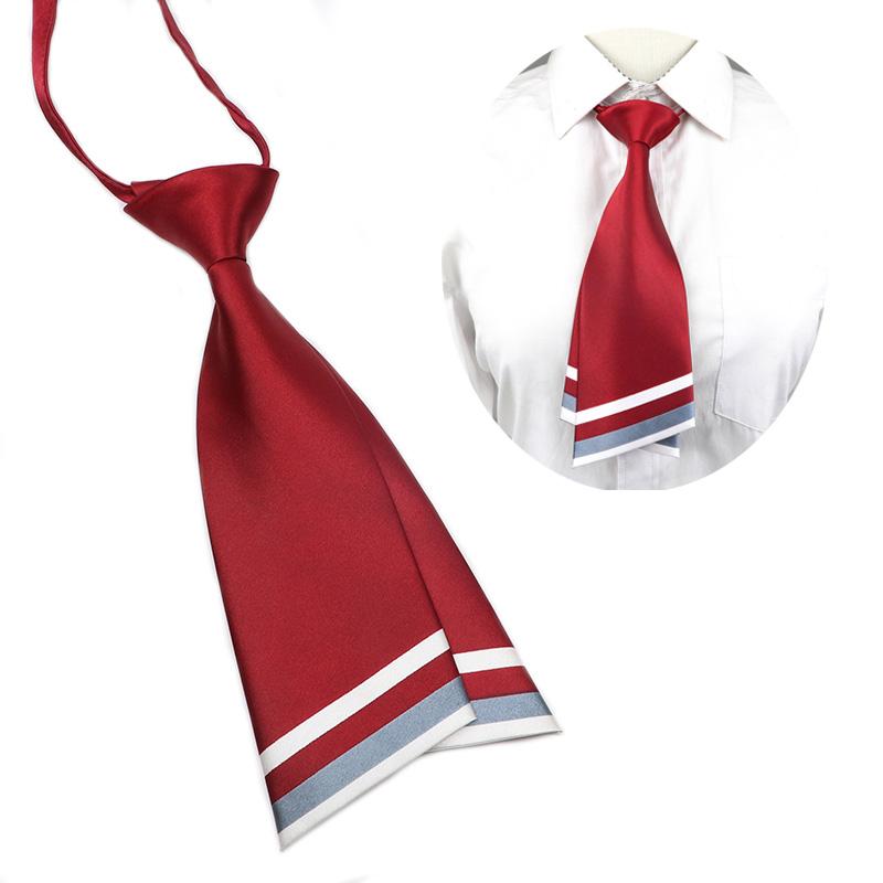 Fashion Women Tie Lady Professional Uniform Shirt Collar Neckties Female College Student Bank Hotel Staff Black Navy Red Bowtie