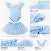 Sleeveless Ballet Costume Dress Cross Strap Gymnastics Dance Leotard Ballerina Fairy Dress  Grading
