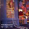 1.7/3M Santa Claus Ladder Lights Christmas Tree Lights Decor for Indoor Outdoor Decoration Window Garden Hanging LED String
