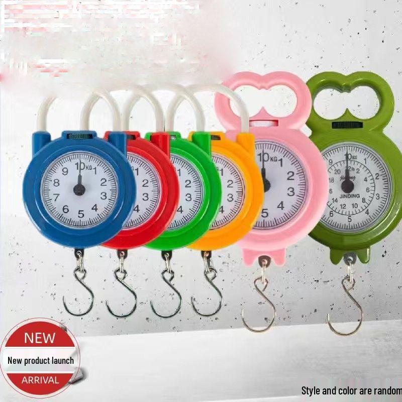 

Portable 10kg Mechanical Spring Scale for Vegetables - Mini Handheld Precise Electric Scale 10kg Spring Scale - 1 Pack