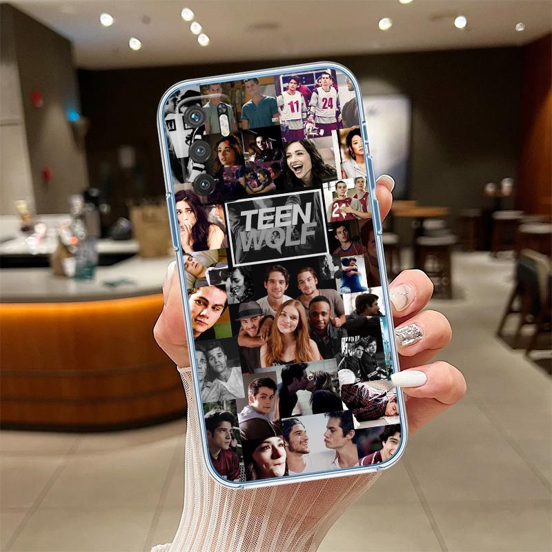 RE58 Teen Wolf Transparent Phone Case for Samsung Galaxy A04 A04S A14 A23 A34 A54 M23 M33 M52 M53