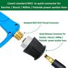 5 Nozzles High Pressure Washer Gun, 1/4" Quick Connect, M22-14mm for Nilfisk Lavor Karcher K2~K7, Car Wash Kit for Hose