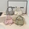 New Design Y2k Shoulder Bag Korean Style Crossbody Handbags Casual Pleated Underarm Bags  Ladies