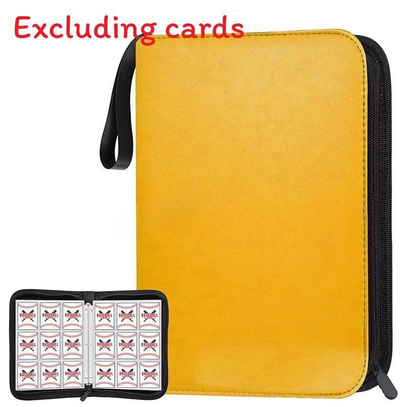 Nine Multi Color Grids Card Binder Holder Collection Book Loose Leaf Collectors