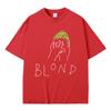 Funny Frank Meme Tshirt Blond Hip Hop Trend T-shirts Ocean Fashion Oversized T Shirt Men's Casual Cozy Pure Cotton Short Sleeve