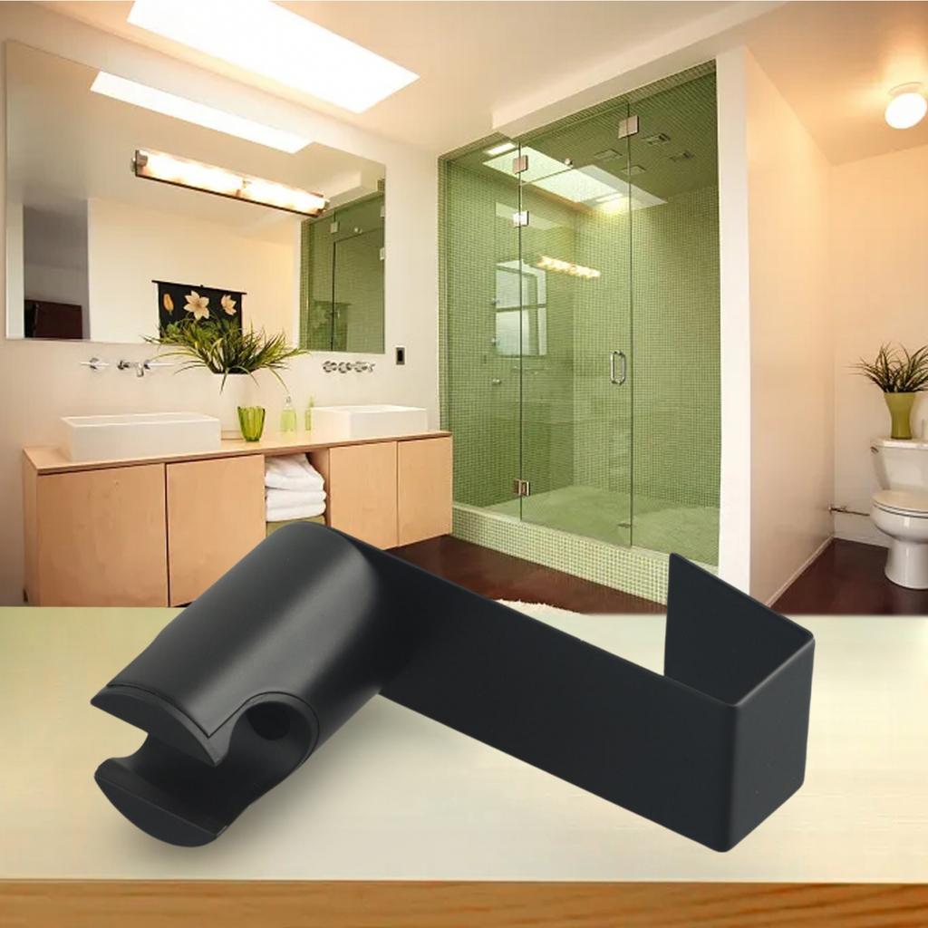 Easy Installation Black Bracket for Hand For Shower Head Wall or Tank Mount