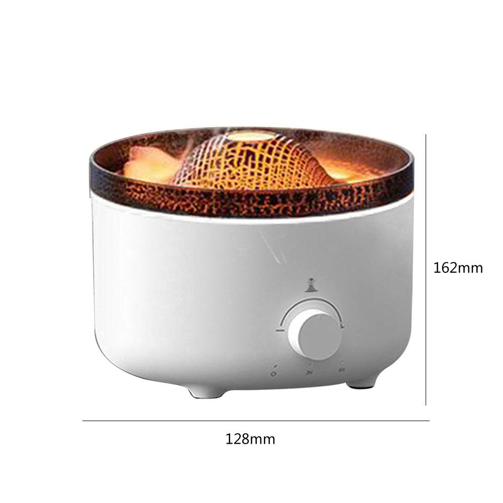 Bicolor Jellyfish Mini Humidifier Flame Mini Aroma Diffuser for Home Office Yoga
