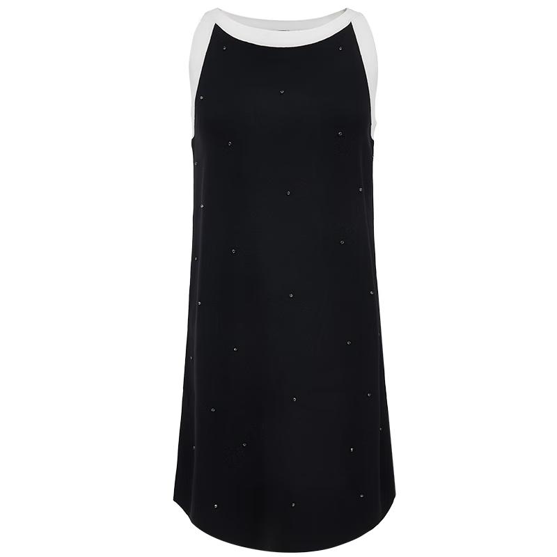 

VEROMODA Slim-Fit Rhinestone-Trim Short Dress M