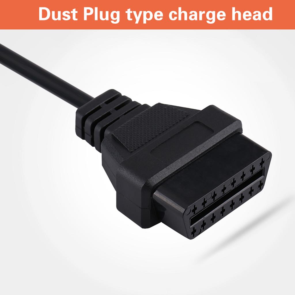 10 Pin auf 16 Pin OBD2 Adapter Stecker Diagnosekabel für ICOMD Motorrad Motorrad