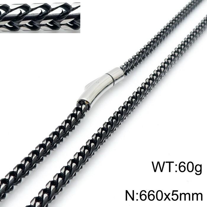 4mm Width Stainless Steel 68cm Whip Chain Cool Necklace Men Link Chain Biker Jewelry Accessories