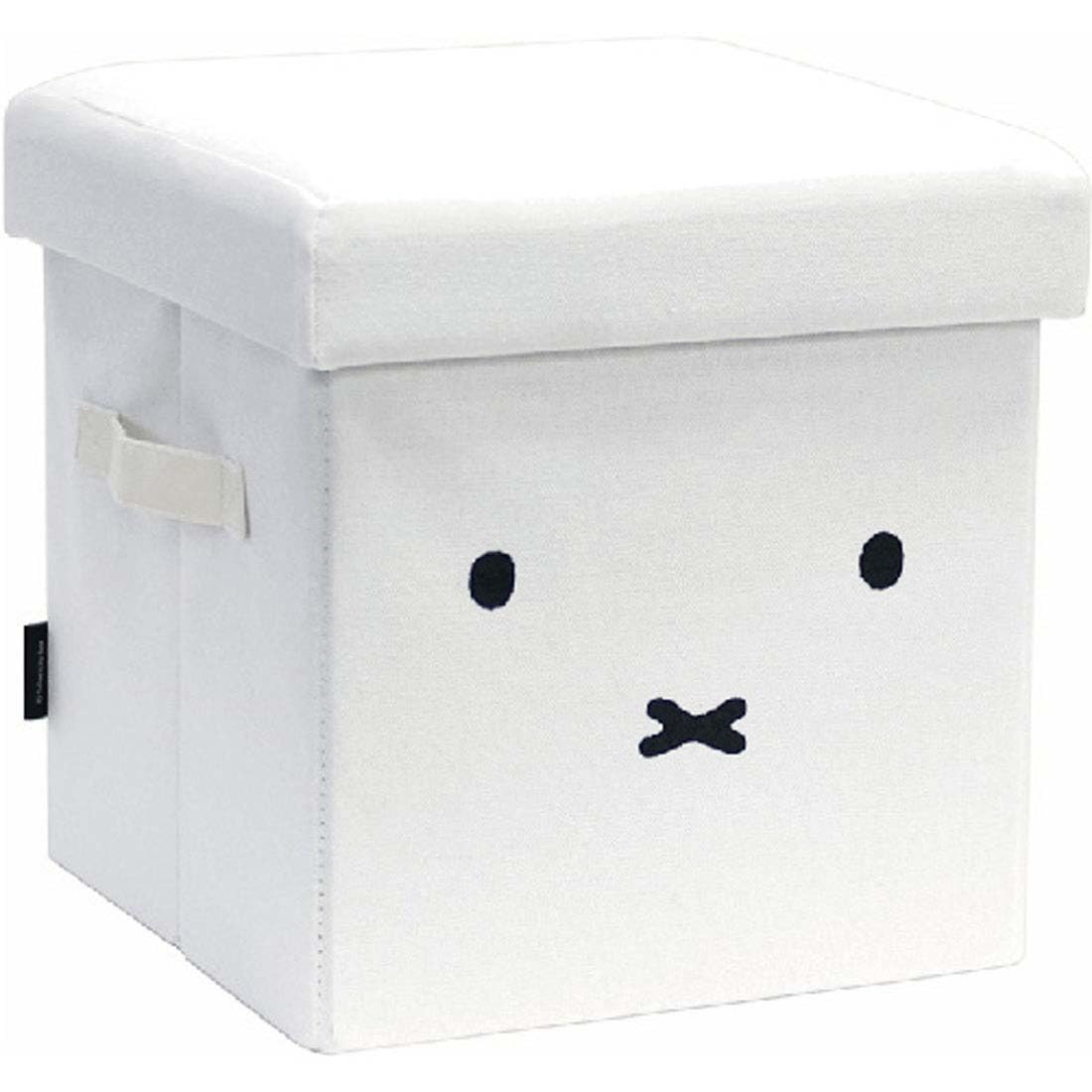 Okato Miffy Storage ChairStool 165L White with Handles 285cm Wide x 285cm Deep x 29cm High 6450₽
