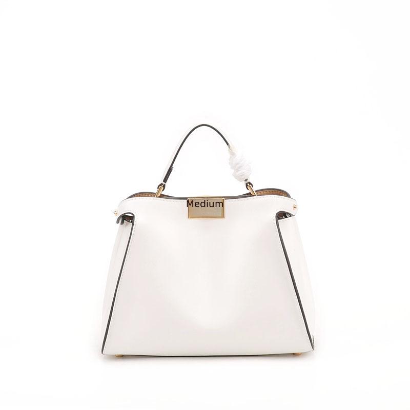Borsa Reale da Donna in Vera Pelle 2024 con Fibbia Rotante, Design Grande Gatto, Borsa a Mano e a Spalla da Donna Versatile.