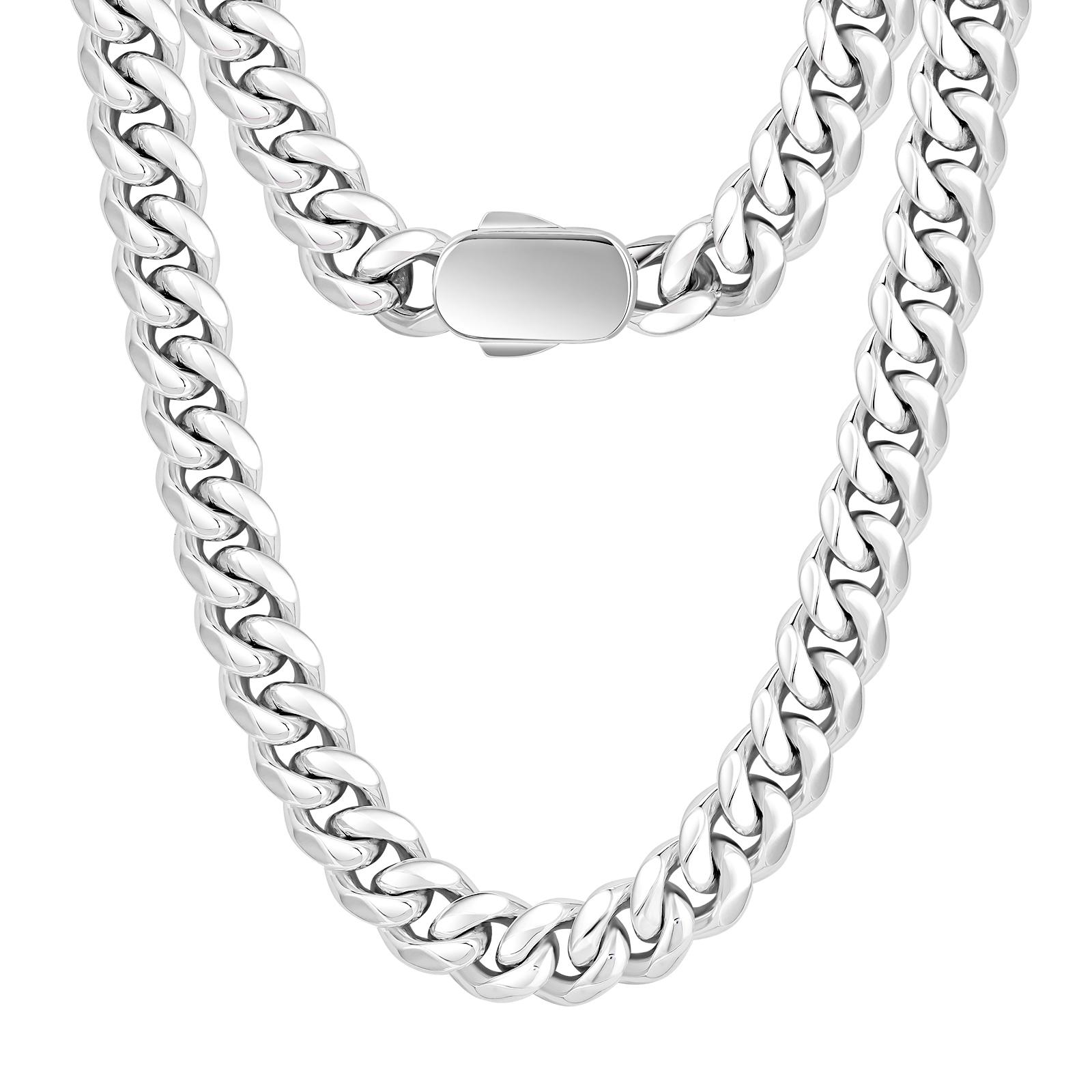 12mm 925 Sterling Silver Plated Stainless