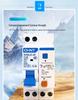 Chint 1P+N Miniature Circuit Breaker with 220V RCD Leakage Protection
