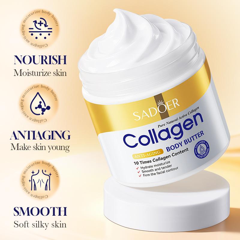 Collagen Body Butter 200g (Anti-Aging Moisturizing Moisturizing Body Lotion Skin Care Products)